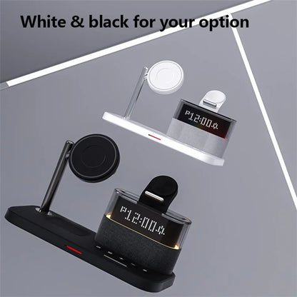 C09 Cell Phone Magnetic Wireless Charger Multi-Function Charging Station for Headset, Watch