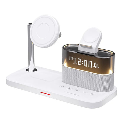 C09 Cell Phone Magnetic Wireless Charger Multi-Function Charging Station for Headset, Watch