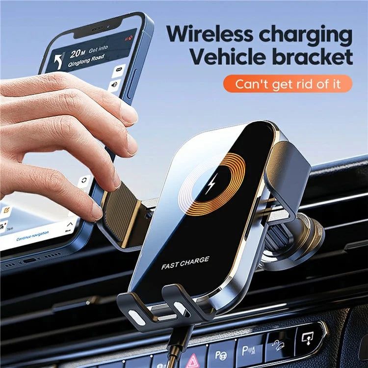 X12 Car Air Vent Touch Sensing Wireless Phone Charger Mount Cell Phone Bracket