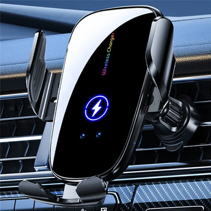 C5 Car Air Vent Phone Mount Wireless Phone Charger Cell Phone Bracket