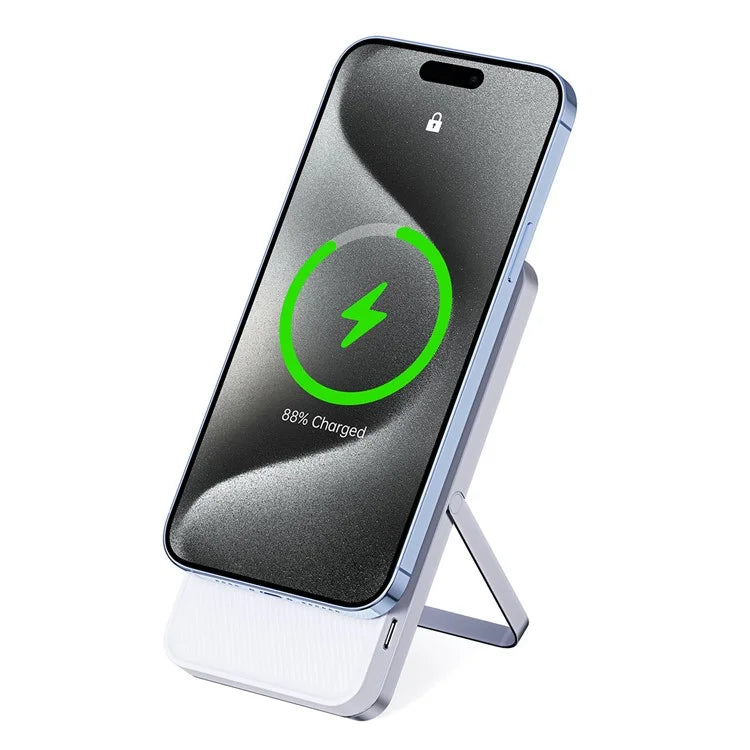 DUZZONA W19 15W Wireless Charger for iPhone / Airpods / Apple Watch 3-in-1 Sliding Charging Station Stand
