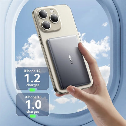 JOYROOM JR-PBM08 20W 5000mAh Magnetic Wireless Power Bank Ultra-Thin External Battery