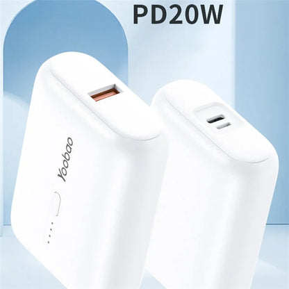 YOOBAO Mini Power Bank 10000mAh / 36Wh PD 20W Portable Charger Fast Charging