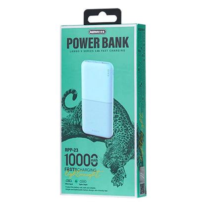 REMAX RPP-23 2.4A Fast Charging Power Bank Portable Phone Charger Battery Pack (10000mAh)