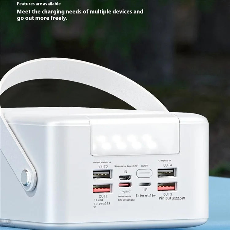WEKOME wp-73 60000mAh Power Bank Portable 22.5W Fast Charger Battery Pack