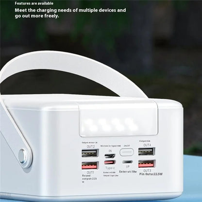 WEKOME wp-73 60000mAh Power Bank Portable 22.5W Fast Charger Battery Pack