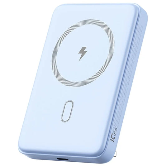 WIWU Wi-P043 10000mAh Power Bank Magnetic Phone Wireless Charger with Kickstand