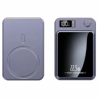 W-146 22.5W 10000mAh Power Bank Magnetic Wireless Charger Phone External Battery Pack