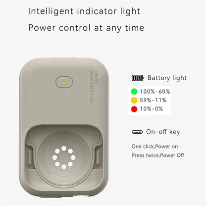 For Apple Watch Ultra 49mm / Ultra 2 49mm Magnetic Wireless Charger Mini Power Bank