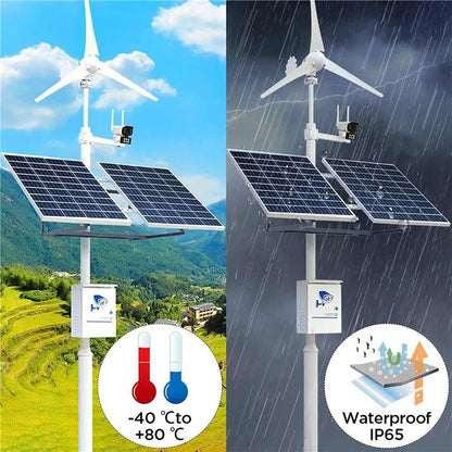 10W 12V Solar Panel Battery Charger with 20A Controller for Vehicle, Gate Opener, Electrical Fence