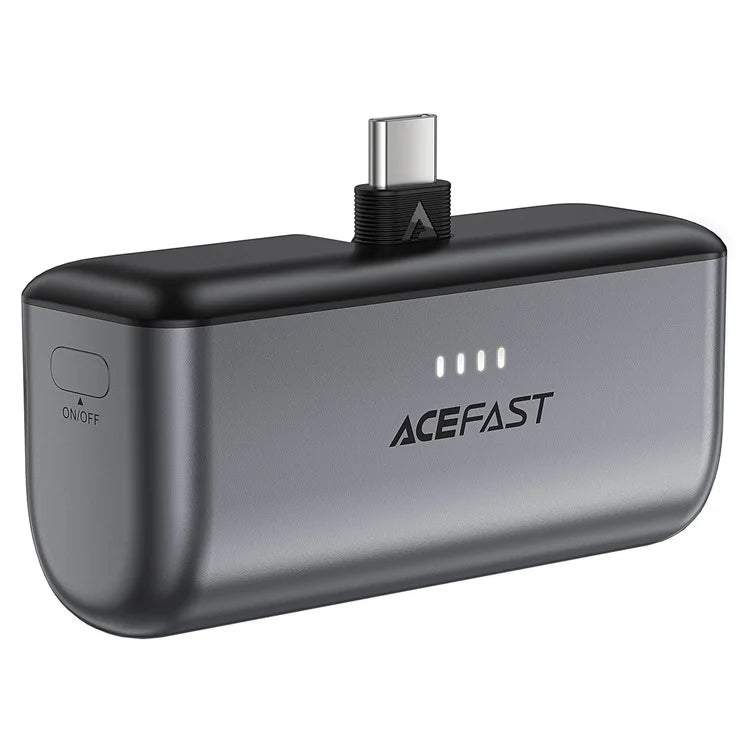 ACEFAST M9-5000 PD 20W Fast Charging 5000mAh Power Bank Battery with Foldable USB-C Plug