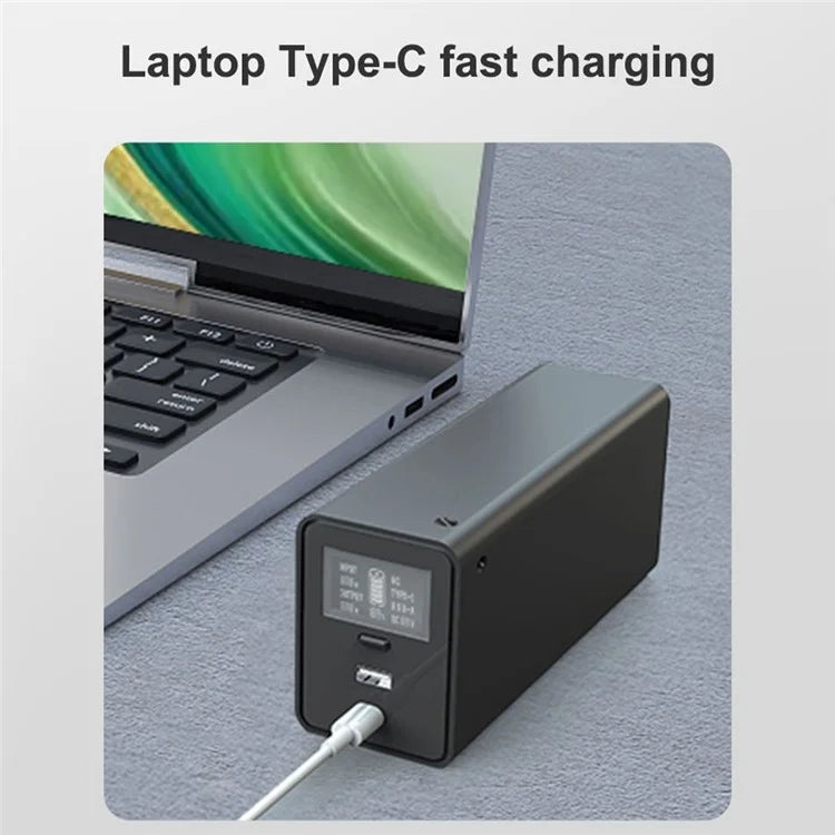 SKA100F 100W 30000mAh Power Bank 220V Outdoor Energy Storage Station for Laptop / Phone / Tablet