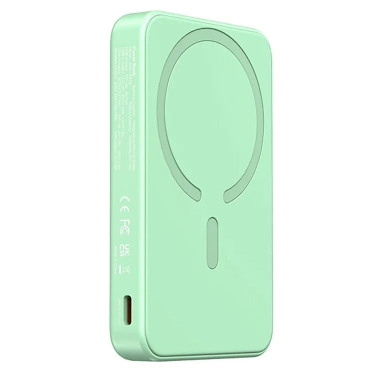 PB23 For iPhone 15 / 14 / 13 / 12 Series Magnetic Wireless Power Bank 5000mAh PD 22.5W Portable Phone Charger