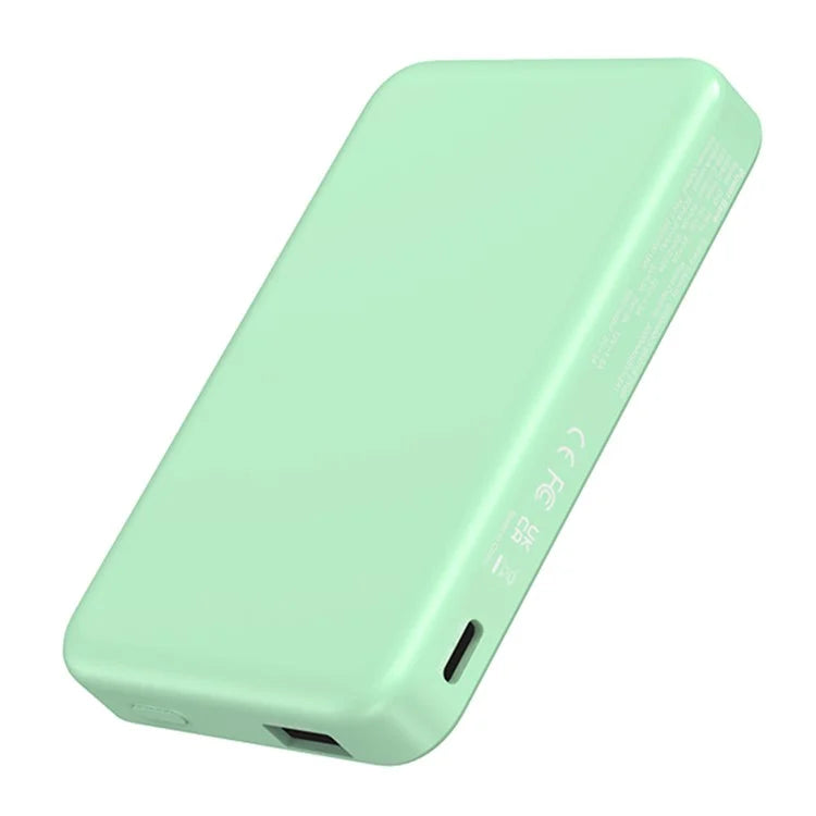 PB23 For iPhone 15 / 14 / 13 / 12 Series Magnetic Wireless Power Bank 5000mAh PD 22.5W Portable Phone Charger