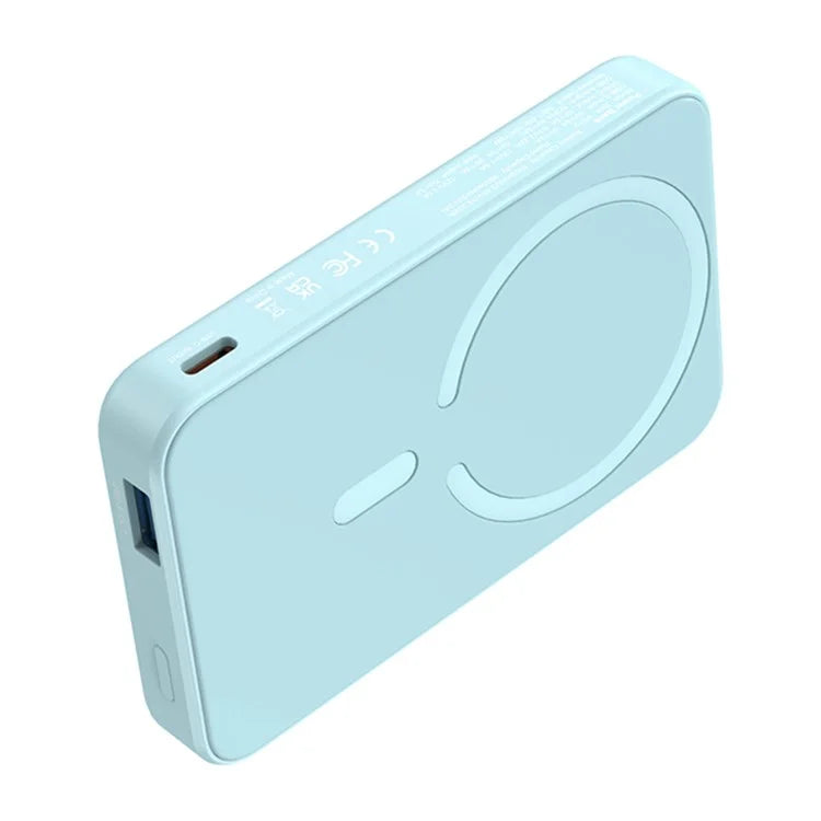 PB23 For iPhone 15 / 14 / 13 / 12 Series Magnetic Wireless Power Bank 5000mAh PD 22.5W Portable Phone Charger