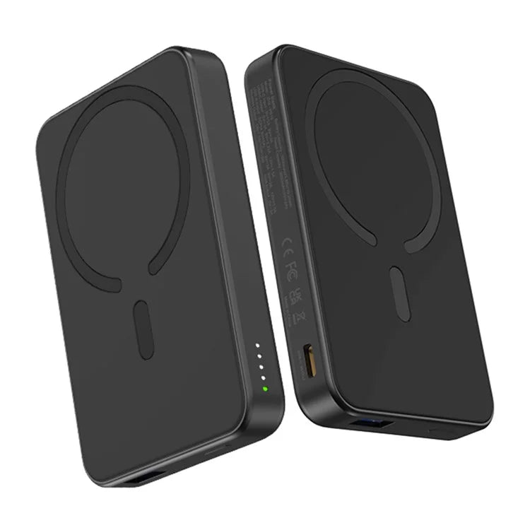 PB23 For iPhone 15 / 14 / 13 / 12 Series Magnetic Wireless Power Bank 5000mAh PD 22.5W Portable Phone Charger
