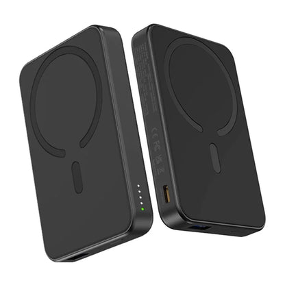 PB23 For iPhone 15 / 14 / 13 / 12 Series Magnetic Wireless Power Bank 5000mAh PD 22.5W Portable Phone Charger