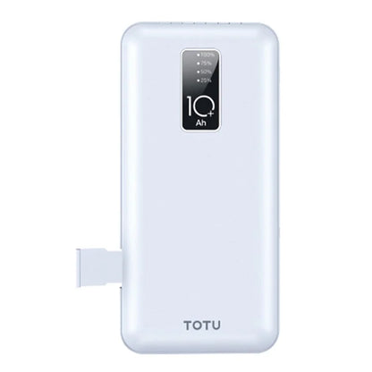 TOTU CPBL-06 Versatile Series II 10000mAh Phone Holder Power Bank Phone External Battery with Built-in Cables