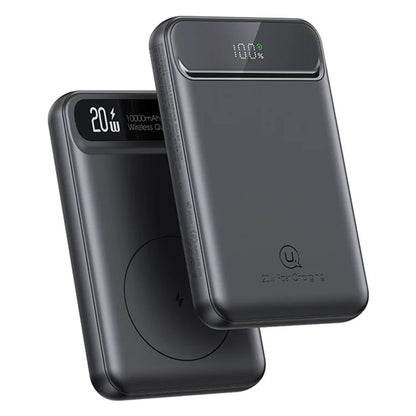 USAMS US-CD214 PB72 PD 20W + QC3.0 Dual Port Power Bank 10000mAh Portable Magnetic Wireless Charger Battery Pack