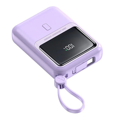 ZUZG ZP-J45X 22.5W+PD 20W Cabled Super Fast Charging Power Bank 10000mAh Portable Phone Charger