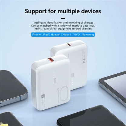 ZUZG MP-J06 Mini Lithium-Ion Power Bank Portable Phone Charger 10000mAh 10W Pocket Battery Pack