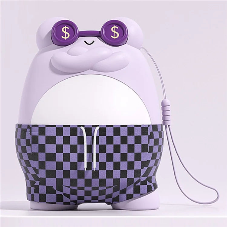 Cute Frog Shape Heating Power Bank 5600mAh Portable Phone Charger Hand Warmer Battery Pack
