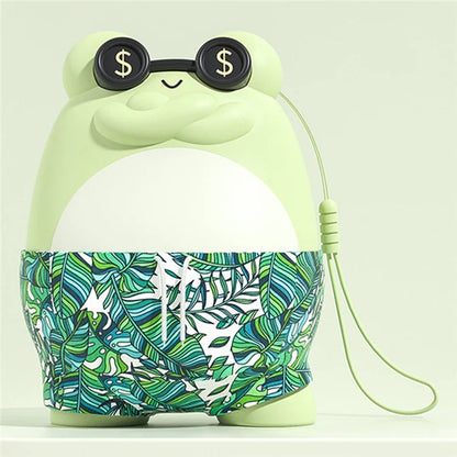 Cute Frog Shape Heating Power Bank 5600mAh Portable Phone Charger Hand Warmer Battery Pack