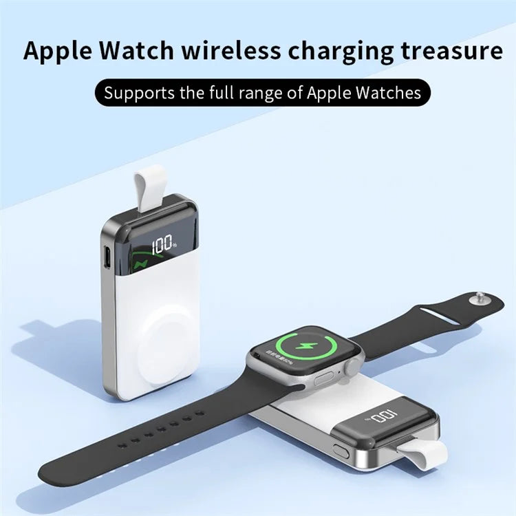 C06 For Apple Watch 2000mAh Portable Magnetic Wireless Charger Power Bank