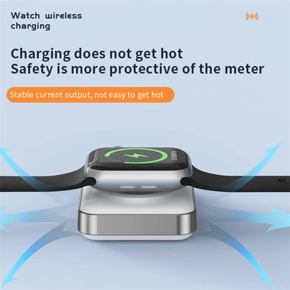 C06 For Apple Watch 2000mAh Portable Magnetic Wireless Charger Power Bank