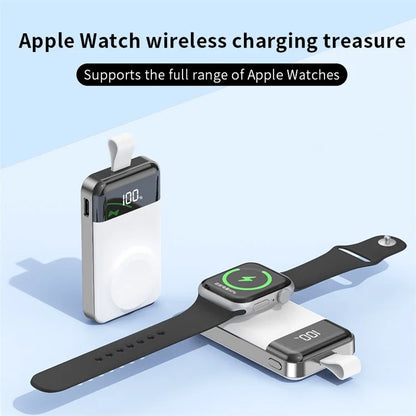 C06 For Apple Watch 2000mAh Portable Magnetic Wireless Charger Power Bank