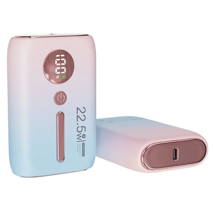 ROISKIN K0093 10000mAh Portable Power Bank Digital Display Cell Phone External Battery Pack