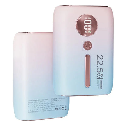 ROISKIN K0093 10000mAh Portable Power Bank Digital Display Cell Phone External Battery Pack