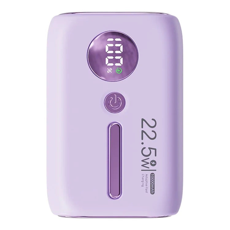 ROISKIN K0093 10000mAh Portable Power Bank Digital Display Cell Phone External Battery Pack