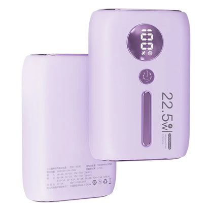 ROISKIN K0093 10000mAh Portable Power Bank Digital Display Cell Phone External Battery Pack
