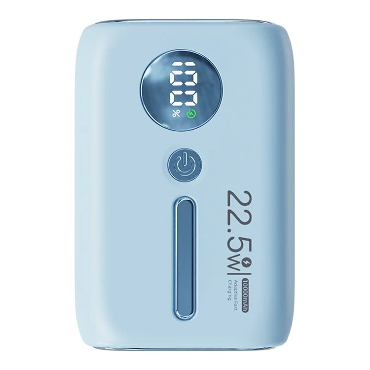 ROISKIN K0093 10000mAh Portable Power Bank Digital Display Cell Phone External Battery Pack