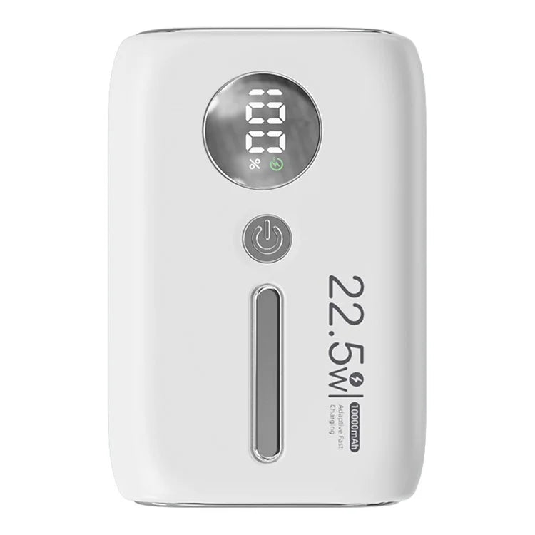 ROISKIN K0093 10000mAh Portable Power Bank Digital Display Cell Phone External Battery Pack