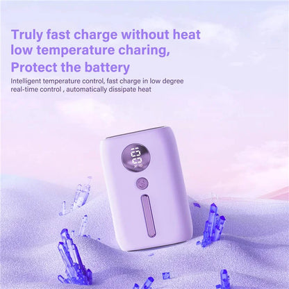 ROISKIN K0095 10000mAh Digital Display Power Bank Portable Cell Phone Charger External Battery Pack