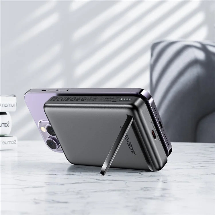 ACEFAST M6-10000 PD 20W Magnetic Wireless Charging 10000mAh Power Bank with Foldable Kickstand