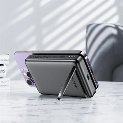 ACEFAST M6-10000 PD 20W Magnetic Wireless Charging 10000mAh Power Bank with Foldable Kickstand