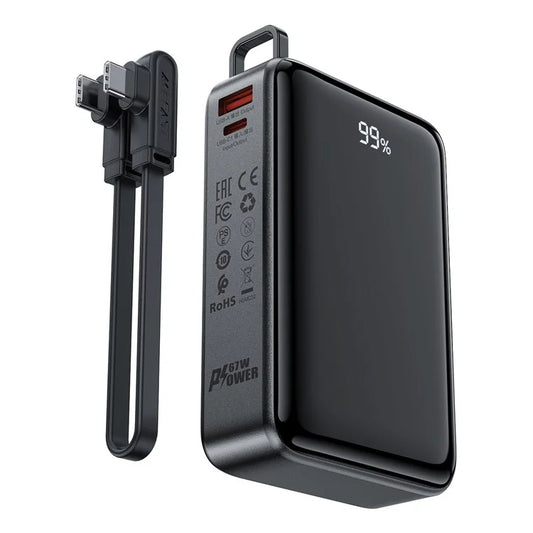 ACEFAST M4-20000 PD 67W Fast Charging 20000mAh Li-Polymer Power Bank with 100W Type-C to Type-C Cable