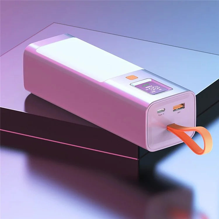 T134LP 20000mAh PD 100W Fast Charging Power Bank Cellphone Laptop External Battery with LED Light