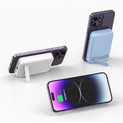 T156P PD 20W 10000mAh Power Bank 15W Magnetic Wireless Charging Charger with Kickstand