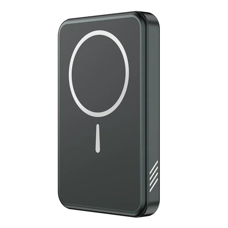 C10 10000mAh Aluminum Alloy Power Bank Portable 15W Magnetic Wireless Charger