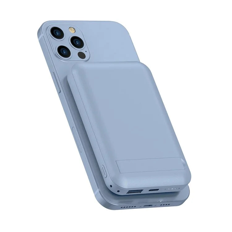 WIWU SC10000WHT Snap Cube Power Bank 10000mAh Magnetic Phone Battery Charger for iPhone 12-15 Series