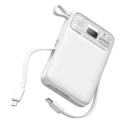 WIWU Wi-P016 10000mAh Magnetic Power Bank 22.5W Fast Charging Phone Battery Charger with Cable