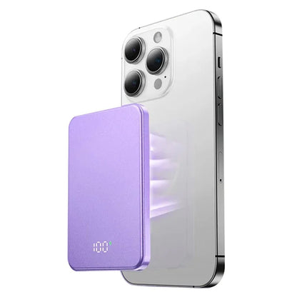 C10 Power Bank 20W Magnetic Wireless Charger 5000mAh Portable Charger Compatible with Magsafe
