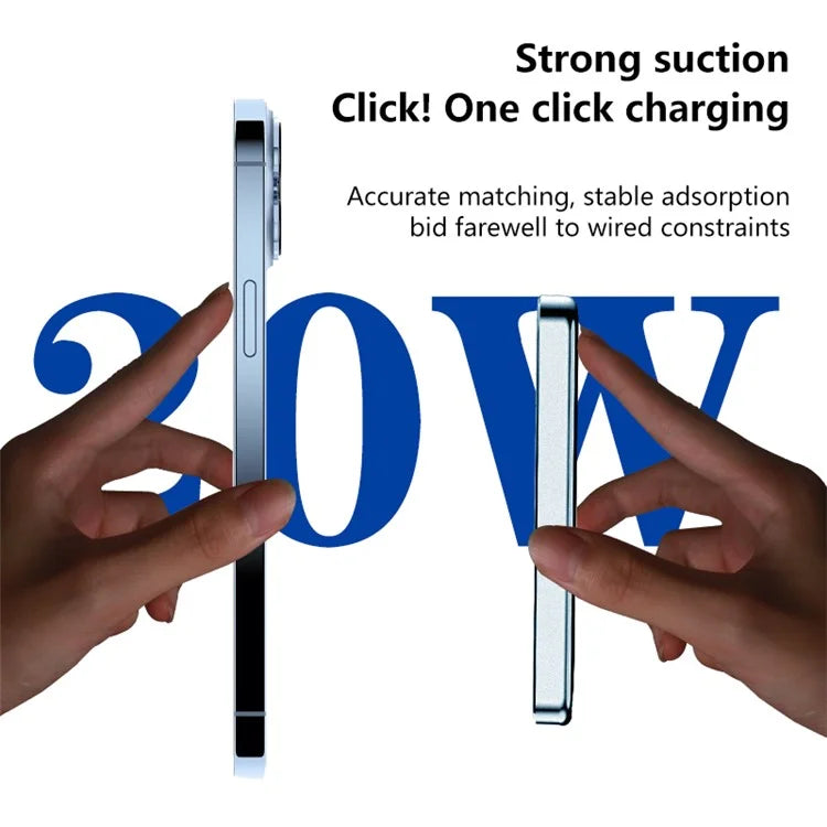 C11 Compatible with Magsafe Portable Charger 20W Magnetic Wireless Power Bank 10000Mah Mobile Charger