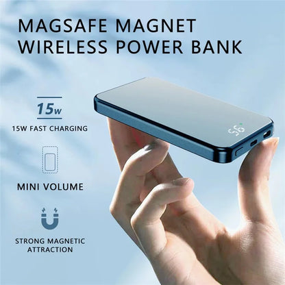 C11 Compatible with Magsafe Portable Charger 20W Magnetic Wireless Power Bank 10000Mah Mobile Charger
