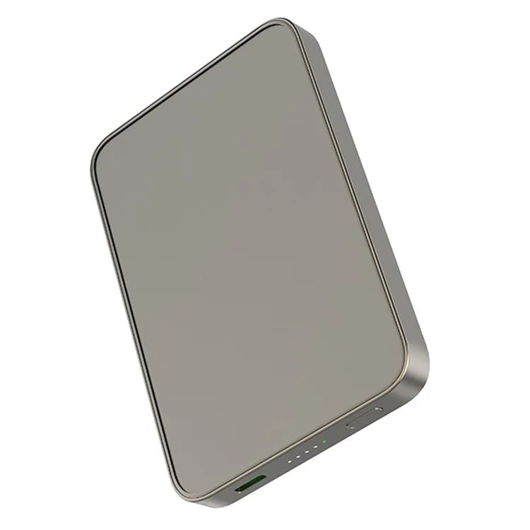 E61A For iPhone 15  /  14  /  13  /  12 Series Magnetic Wireless Phone Charger 5000mAh Ultra Thin Power Bank