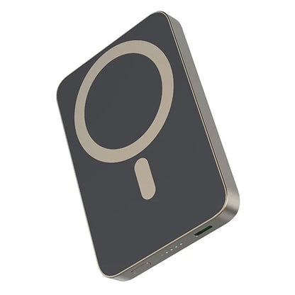 E61A For iPhone 15  /  14  /  13  /  12 Series Magnetic Wireless Phone Charger 5000mAh Ultra Thin Power Bank